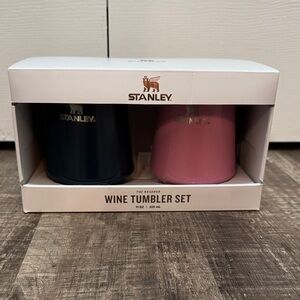 Stanley The Reserve Wine Tumbler Set - Dark Blue and Light Pink